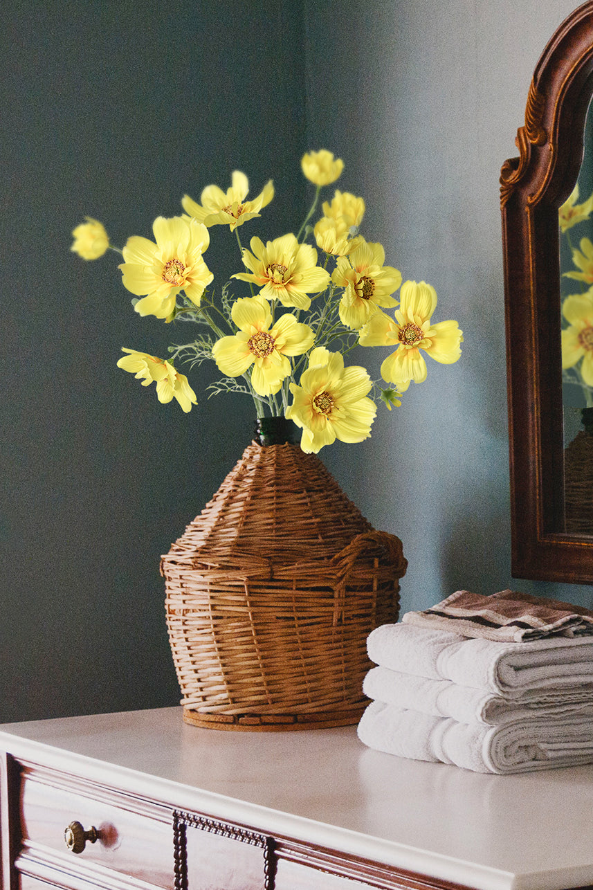 Their sunny blooms instantly brighten up any space, bringing a burst of color and joy to my day. With their lifelike appearance and intricate details.
