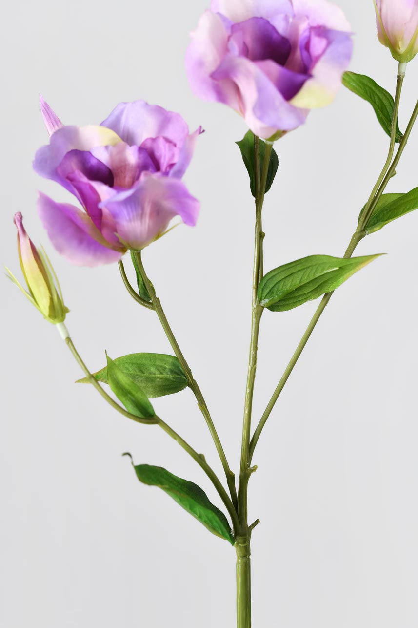 Fake flowers have slender branches and stems with natural and realistic textures on the foliage. The plastic stems of artificial flowers contain wire, which can be freely bent or adjusted in length.