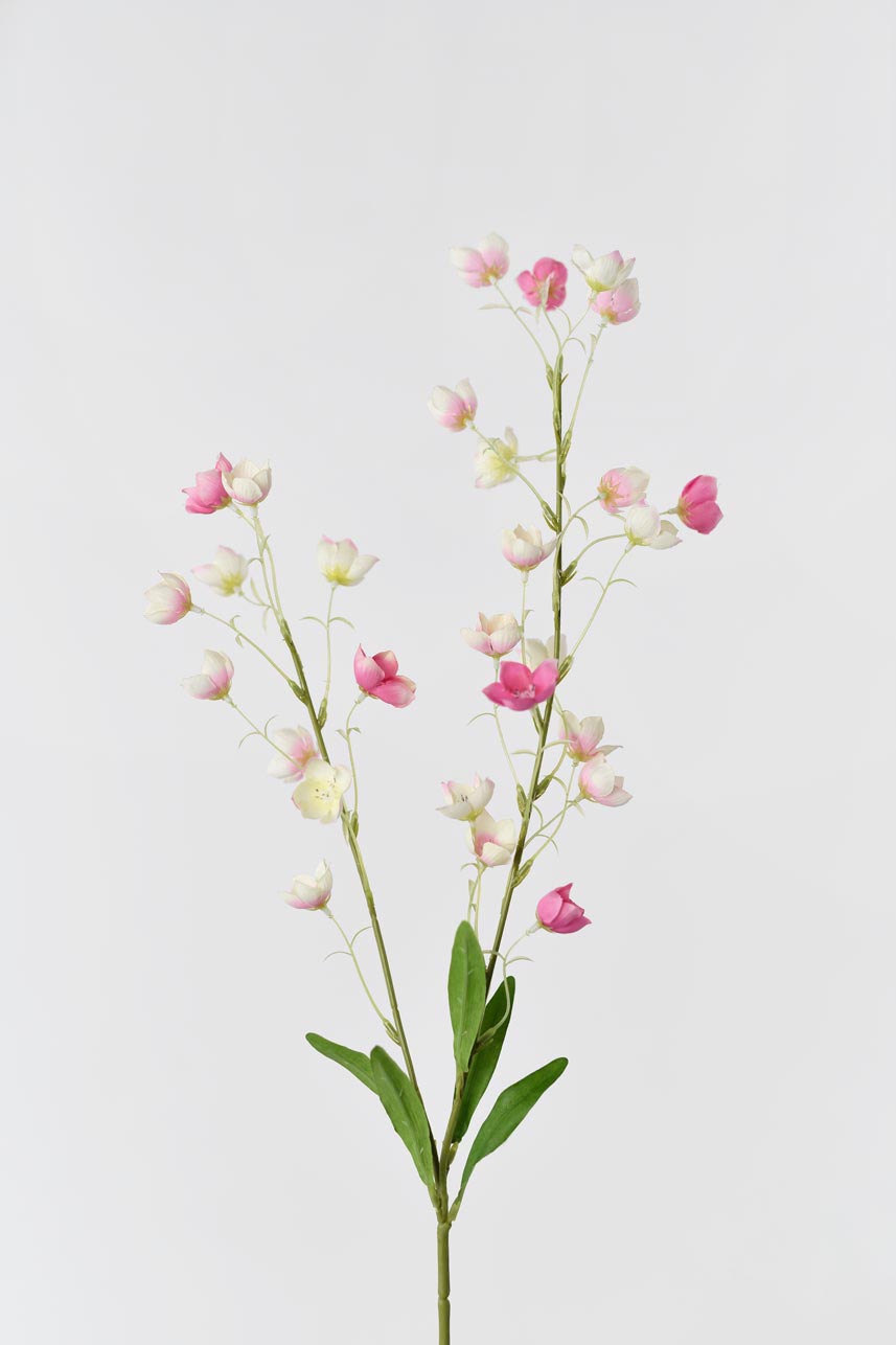 Artificial Enkianthu flowers arranged in a bouquet or floral arrangement with pink color.