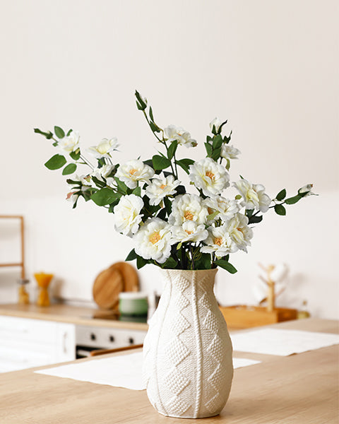 Silkfloras-Artificial-Iceberg-Rose-Flower-in-Cream-White-28-inch-faux-flower-arrangement.j